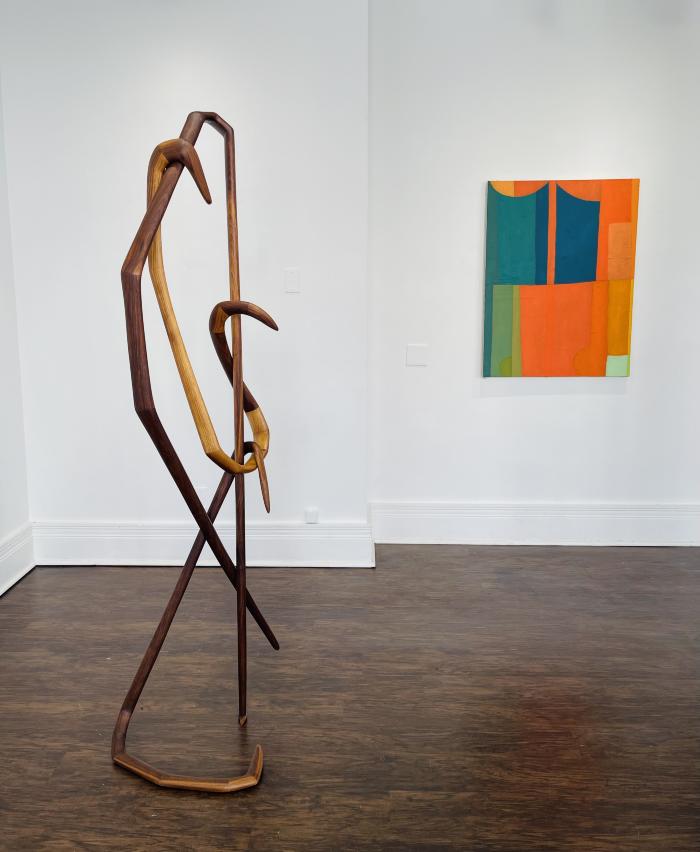 Installation View of 2D · 3D · 2025