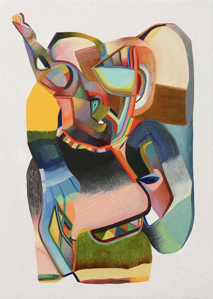 Trumpeter, Small Works No. 139 by Sasha Hallock