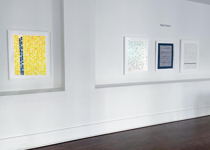 Installation View of Angela A’Court, Barbara Marks & Kate Snow