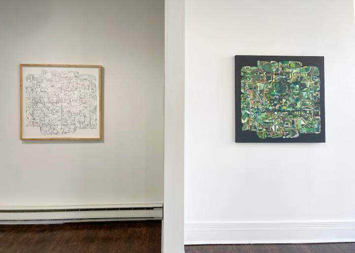 Installation View of Do You Hear Me–One Day We Will Fly