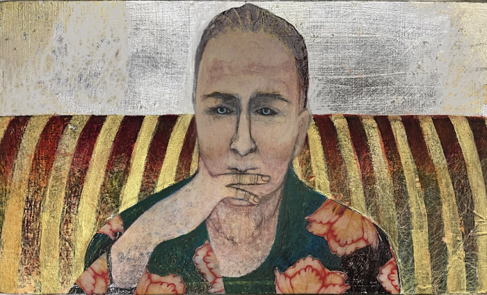 Untitled from the "Zoom Meetings Portraits" Series by Deirdre O'Connell