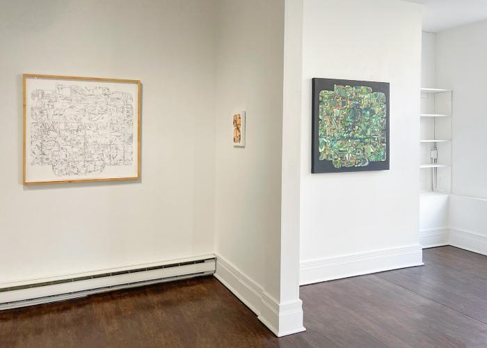 Installation View of Do You Hear Me–One Day We Will Fly