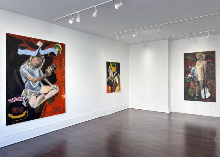 Installation View of Cherry