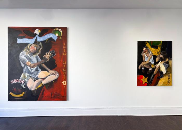 Installation View of Cherry