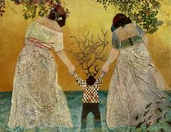 Jenna, Banks Mateo and Lucy by Deirdre O'Connell