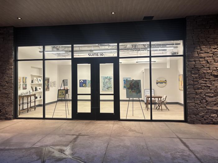 Installation View of Pop Up in Park City