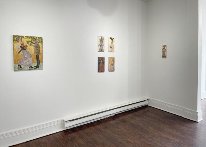 Installation View of Deirdre O'Connell: New Portraits
