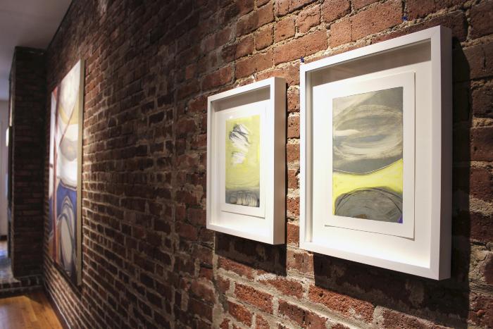 Installation View of ROCKS AND RAYS

