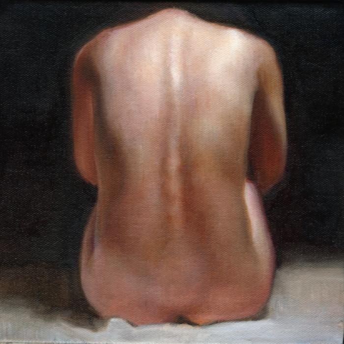 Crouching Nude by Daehyuk Sim