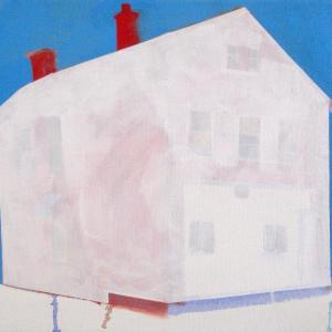 Red House, Blue Sky by Amy Greenan