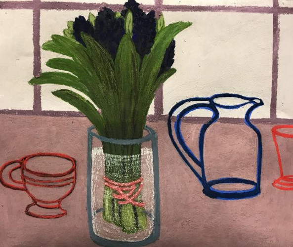 Hyacinths by Angela A'Court