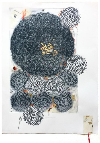 ChrysanthemumFuzz by Karin Bruckner