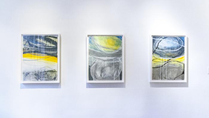Installation View of Of Earth and Sky