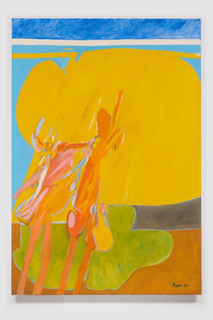 Untitled (Yellow Blue Green) by James Moore