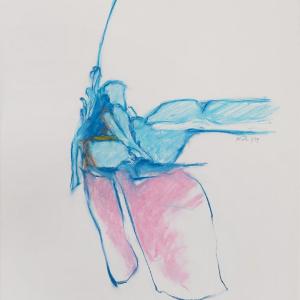 Untitled II (blue pink) by James Moore