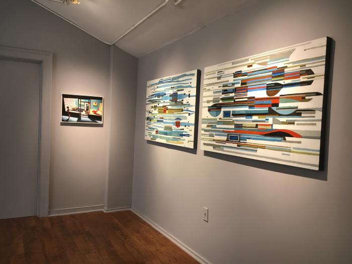 Installation View of Winter Selects Silvermine