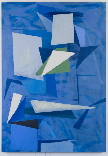 Untitled (Blue) by David Collins