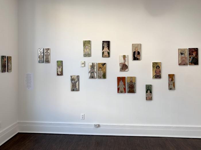 Installation View of Saints and Sisters