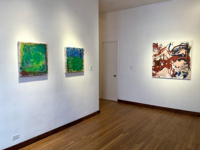 Installation View of Three Abstract Artists