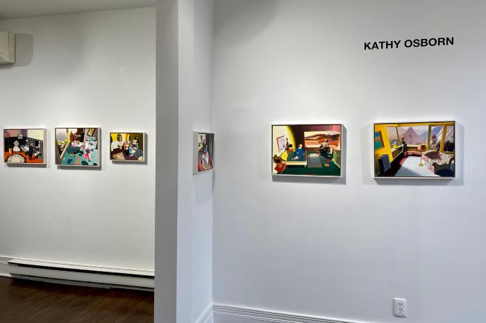 Installation View of Gathering