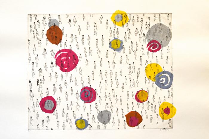 Woman: Dots #2 by Fumiko Toda