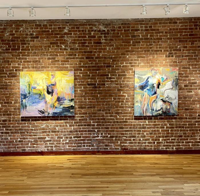 Installation View of Fall Solo Shows