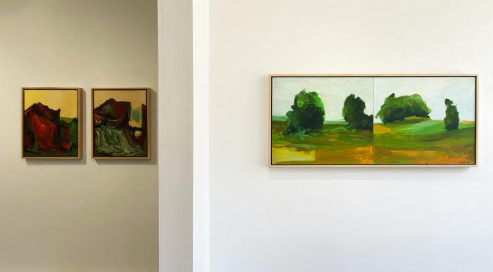Installation View of Refracted Wilderness