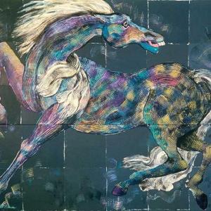 Frightened Horse by Carole Eisner