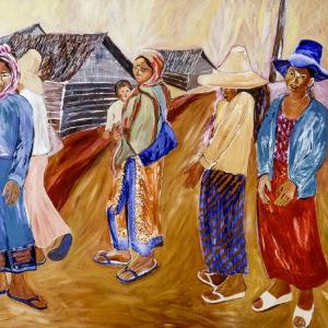 Khmer Women by Carole Eisner