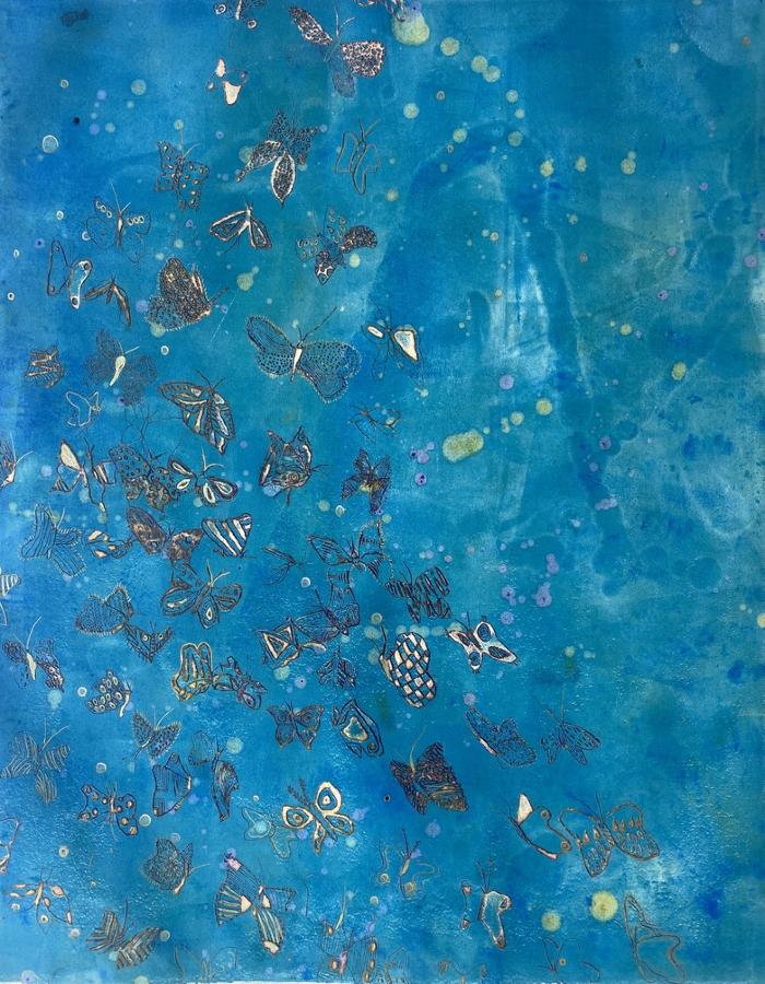 Butterfly Away (In the Water) by Fumiko Toda
