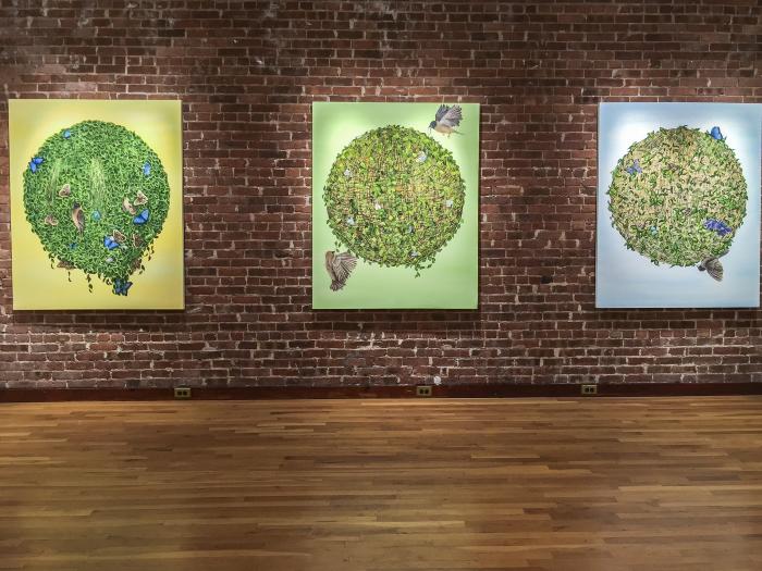Installation View of TEEMING