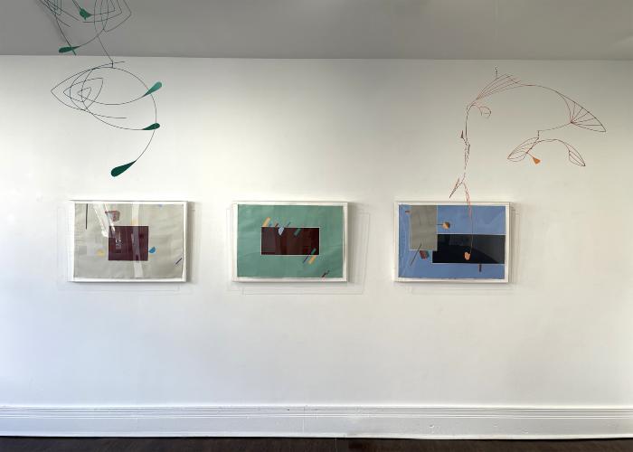 Installation View of fission / fusion