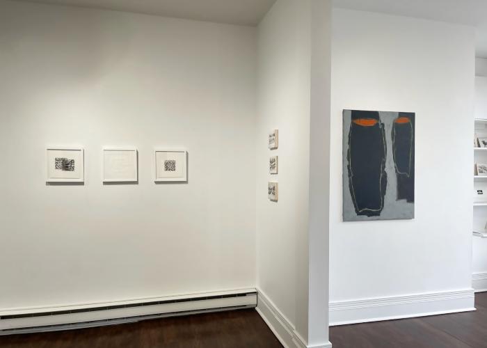 Installation View of Black & White Show