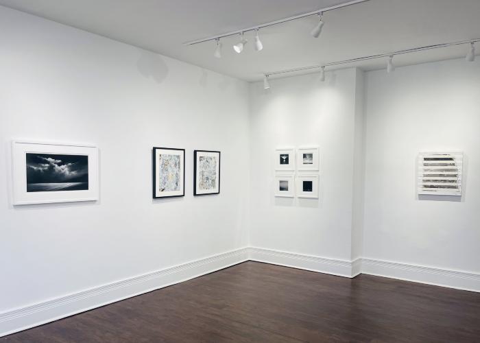 Installation View of Black & White Show