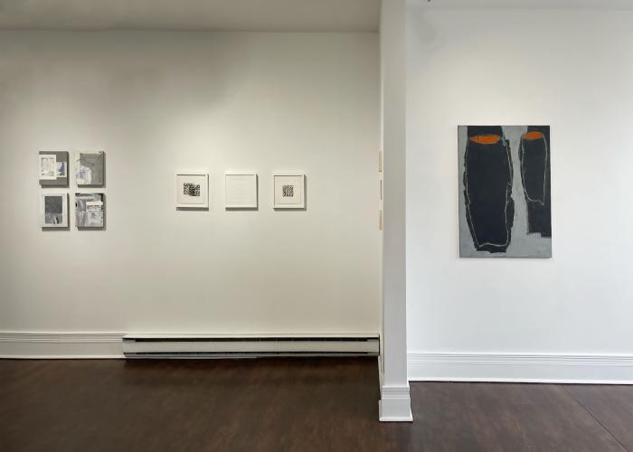 Installation View of Black & White Show