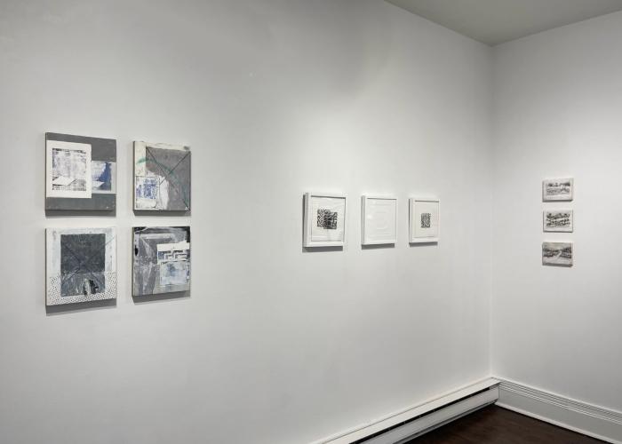 Installation View of Black & White Show