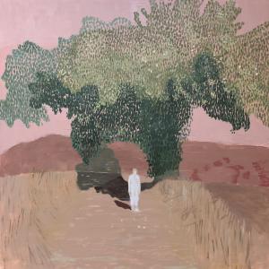 Young Woman Under the Apple Tree I by Ulla Scheinemann