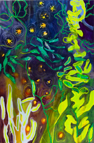 Fireflies and Moonbeams II by Rachelle Krieger