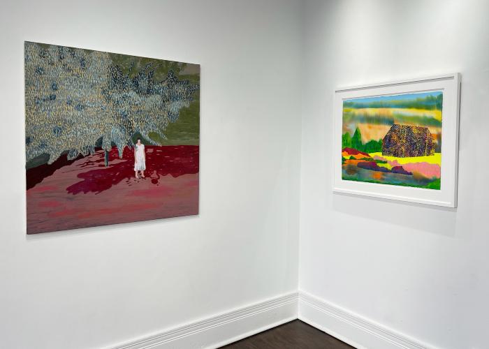 Installation View of Landscapes of Transcendence: Part I - Magical Realism