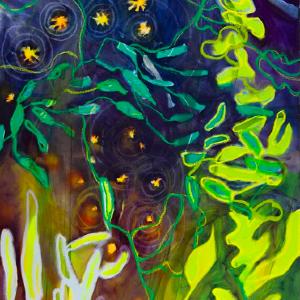 Fireflies and Moonbeams II by Rachelle Krieger