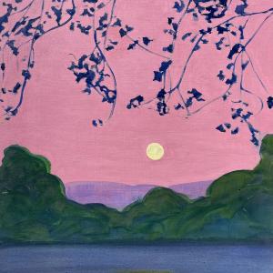 Pink Dusk by Katharine Dufault