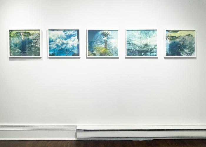 Installation View of Landscapes of Transcendence: Part II - Scenes of Ethereality