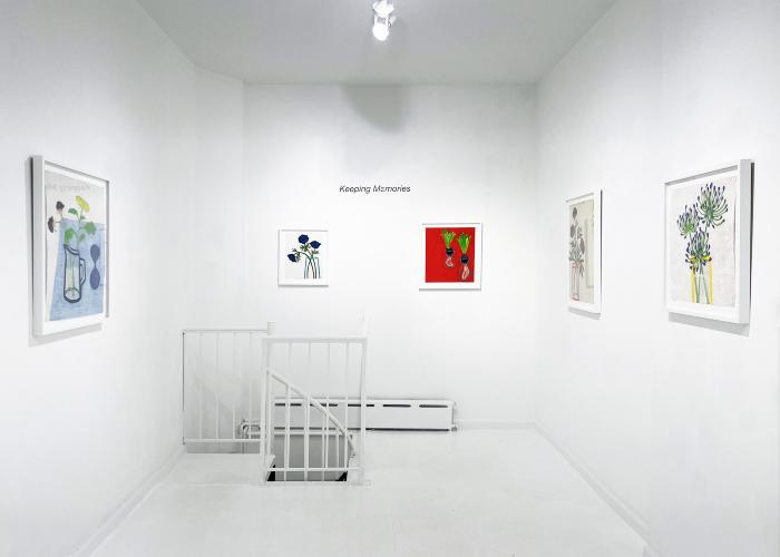 Installation View of Keeping Memories
