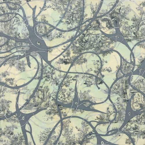 TOILE NEURONS  by Barbara Strasen