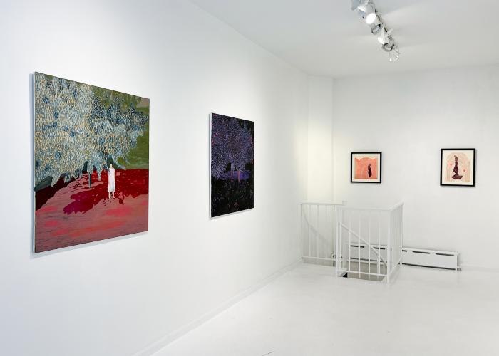 Installation View of Femme