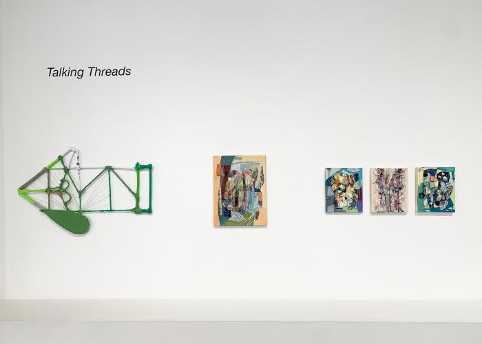 Installation View of Talking Threads