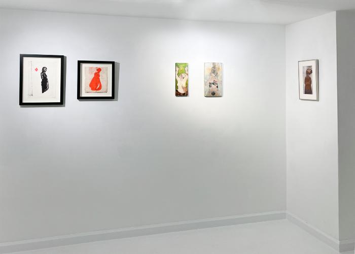 Installation View of Femme