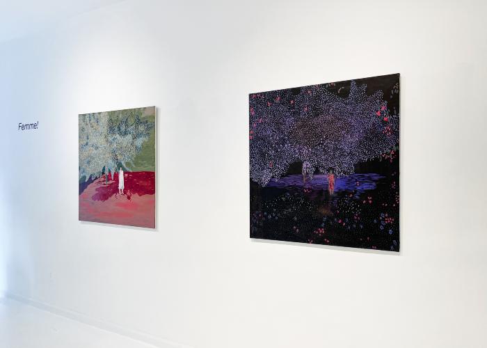 Installation View of Femme