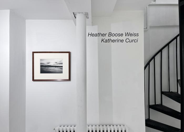 Installation View of Heather Boose Weiss & Katherine Curci 